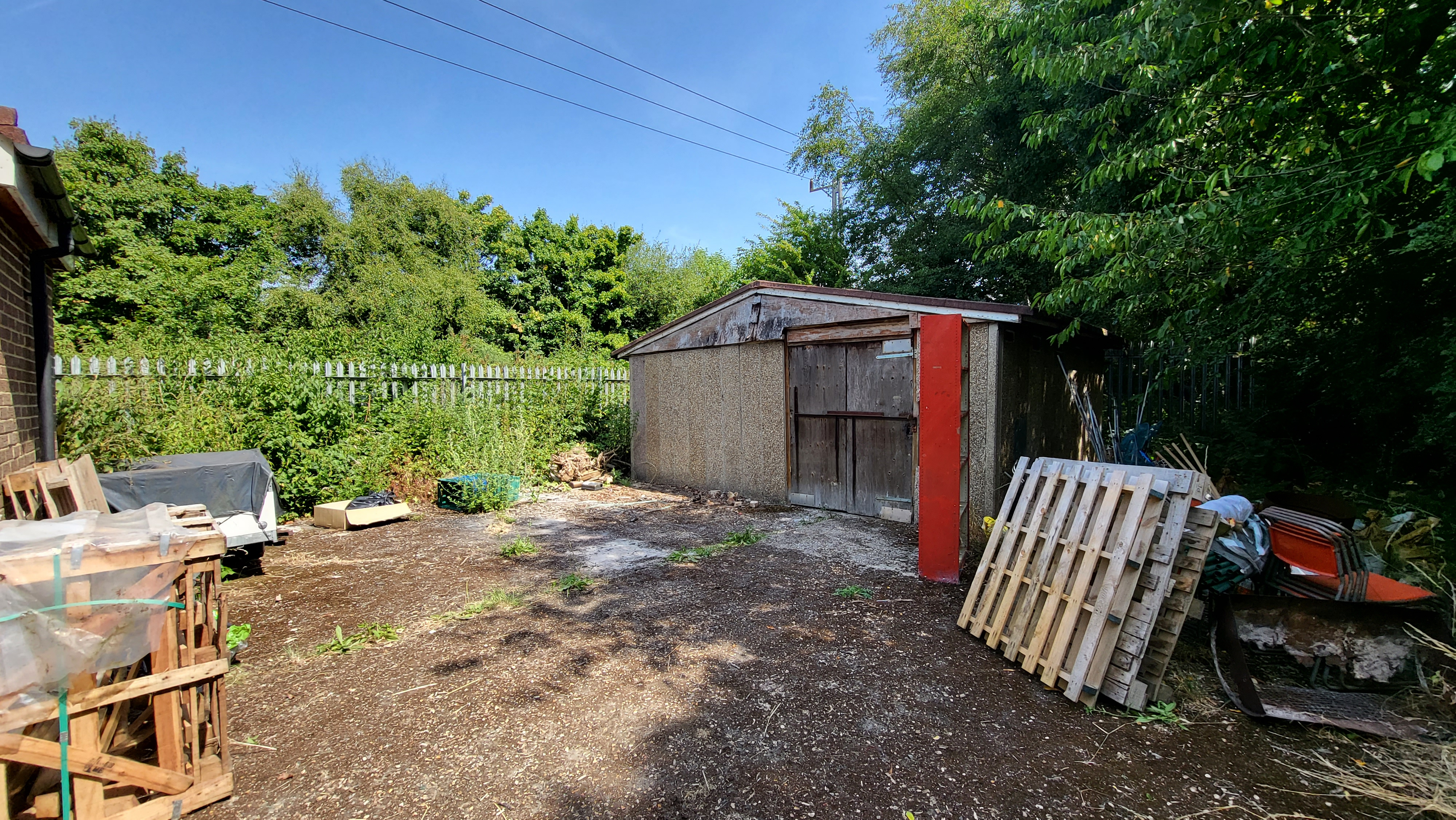 Picture of the old garage